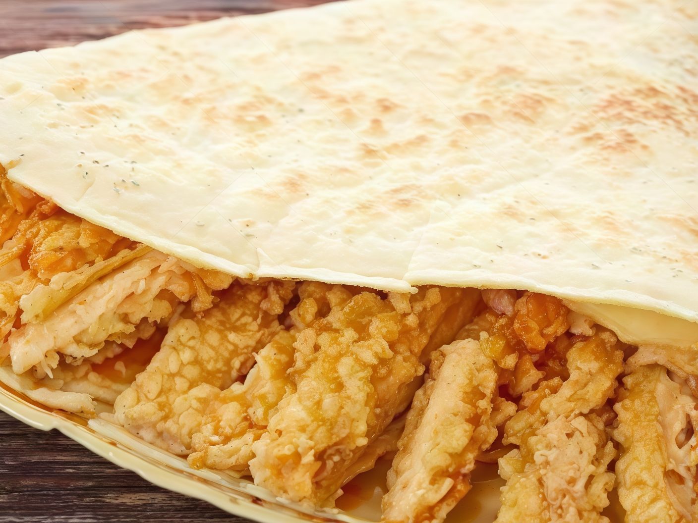 Super Crunchy Chicken Crepe