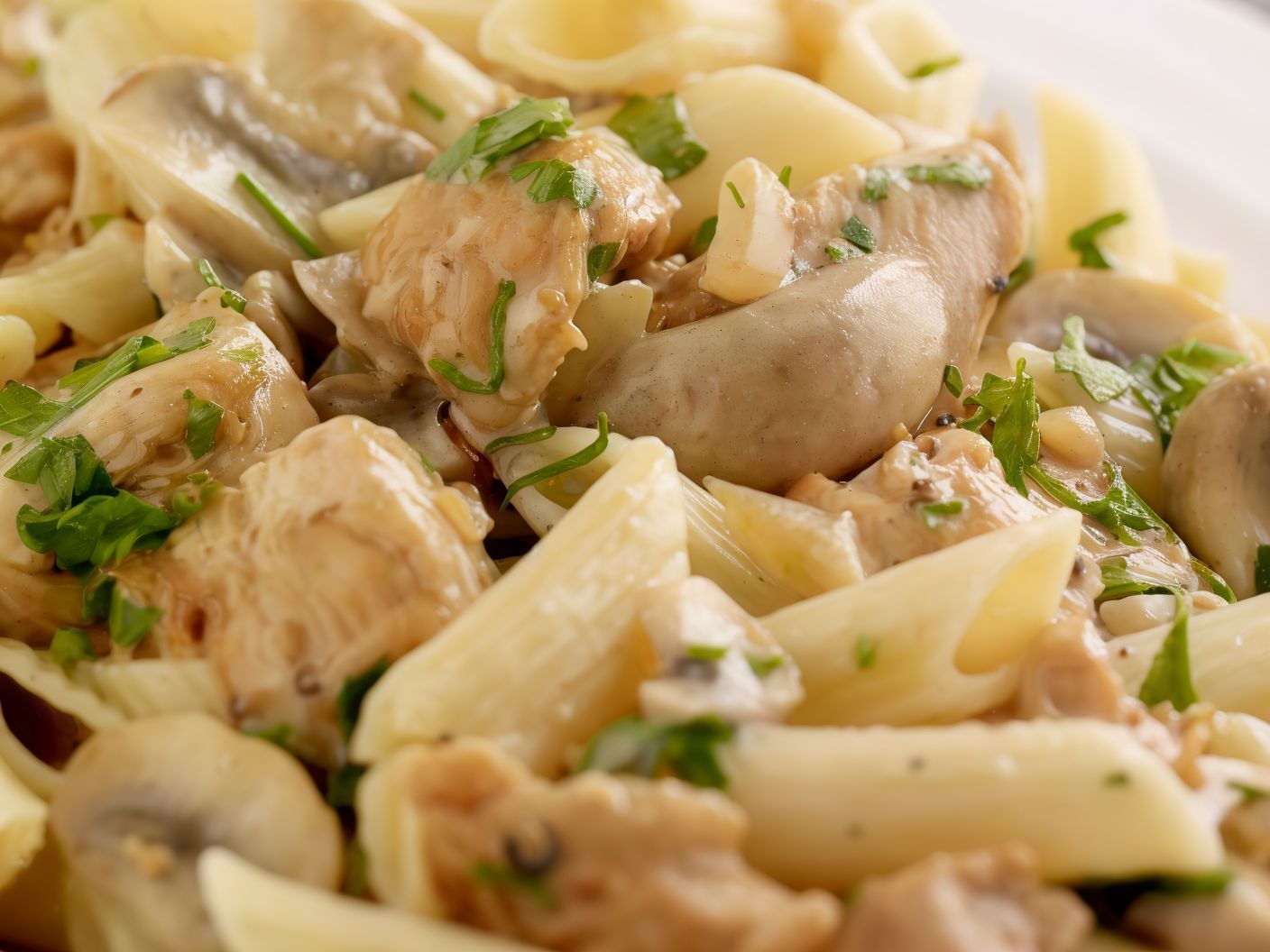 Pasta with Mushrooms