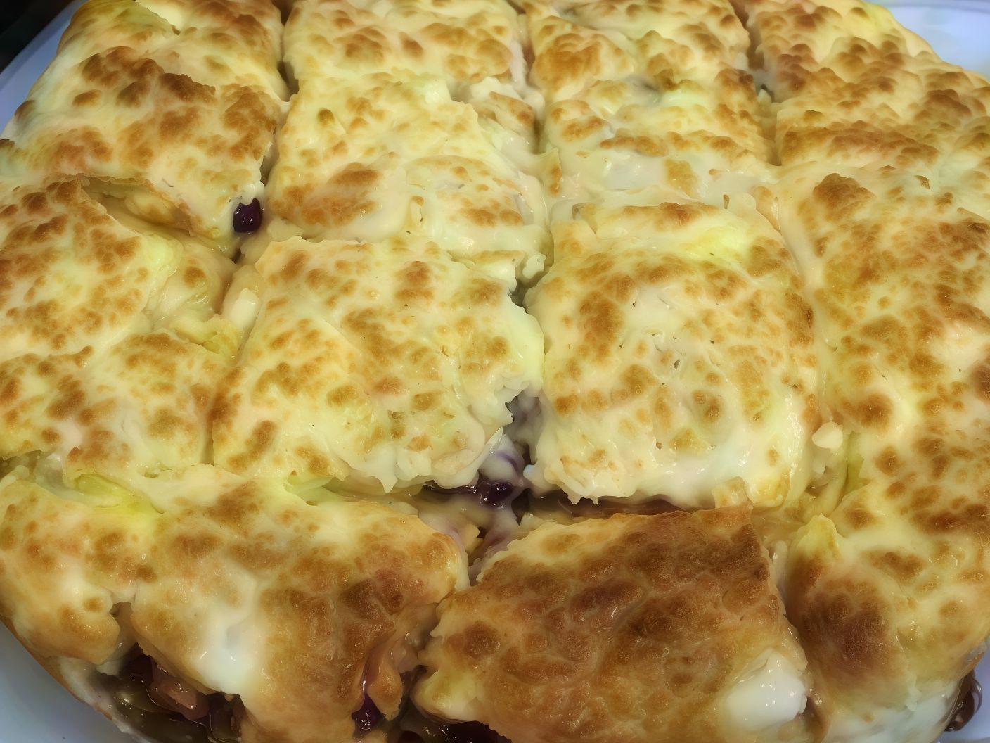 Mixed pie stuffed