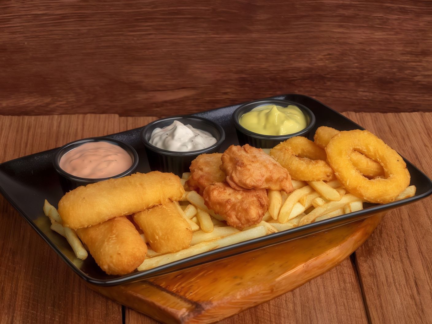 Fries & Combo (3 Sauces)
