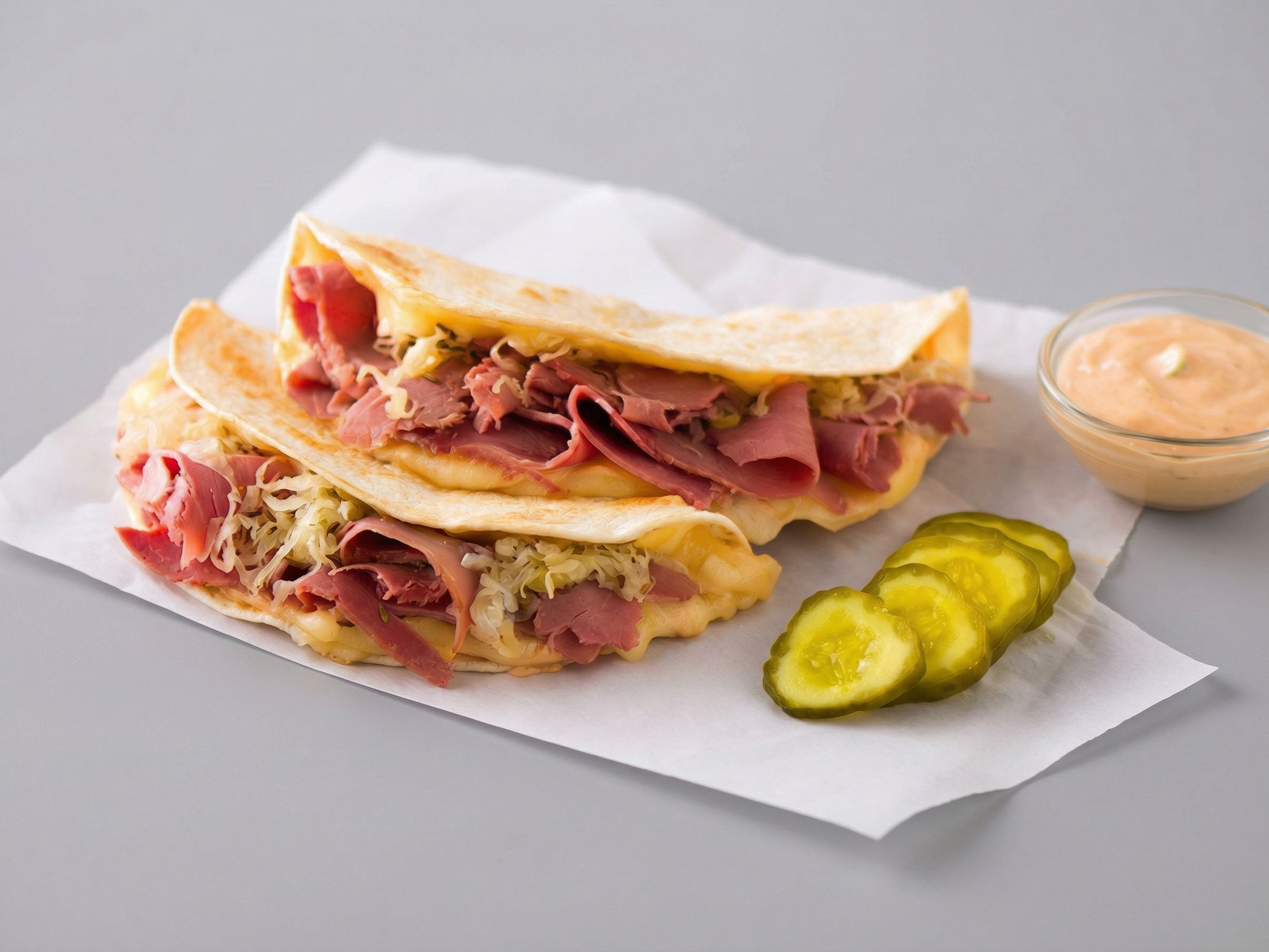 Pastrami Quesadilla
