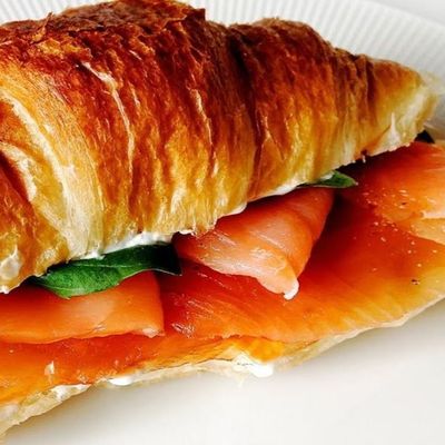 Smoked Salmon Croissant