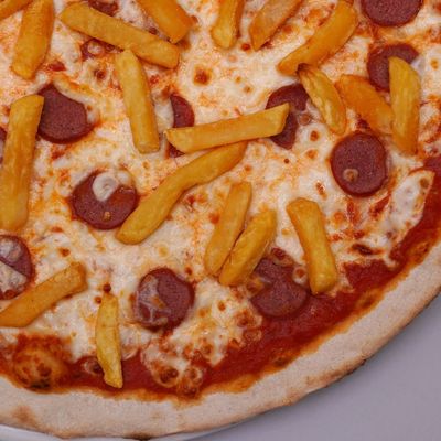 Hot Dog Pizza