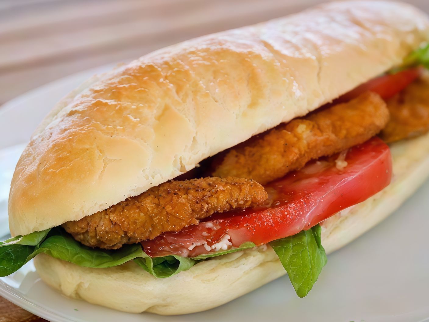 Jumbo Chicken Pane Sandwich