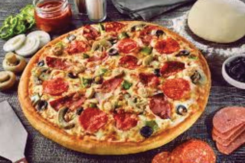 Super supreme Italian pizza