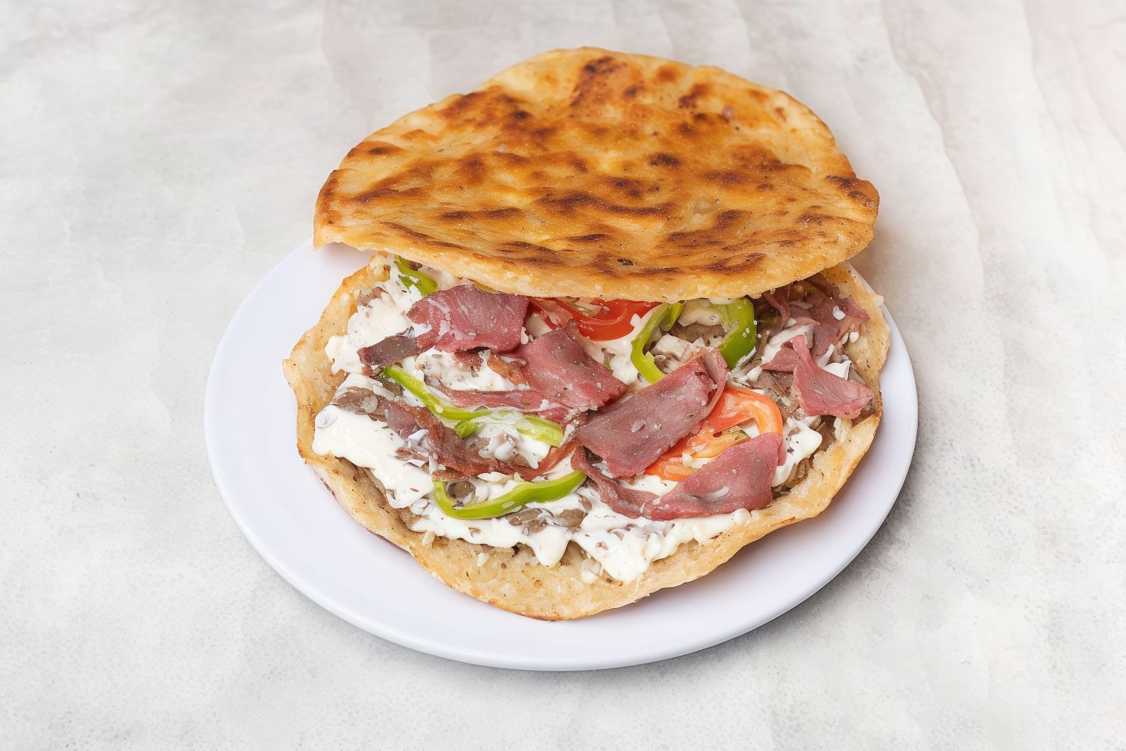 Hawawshi Kiri and pastrami