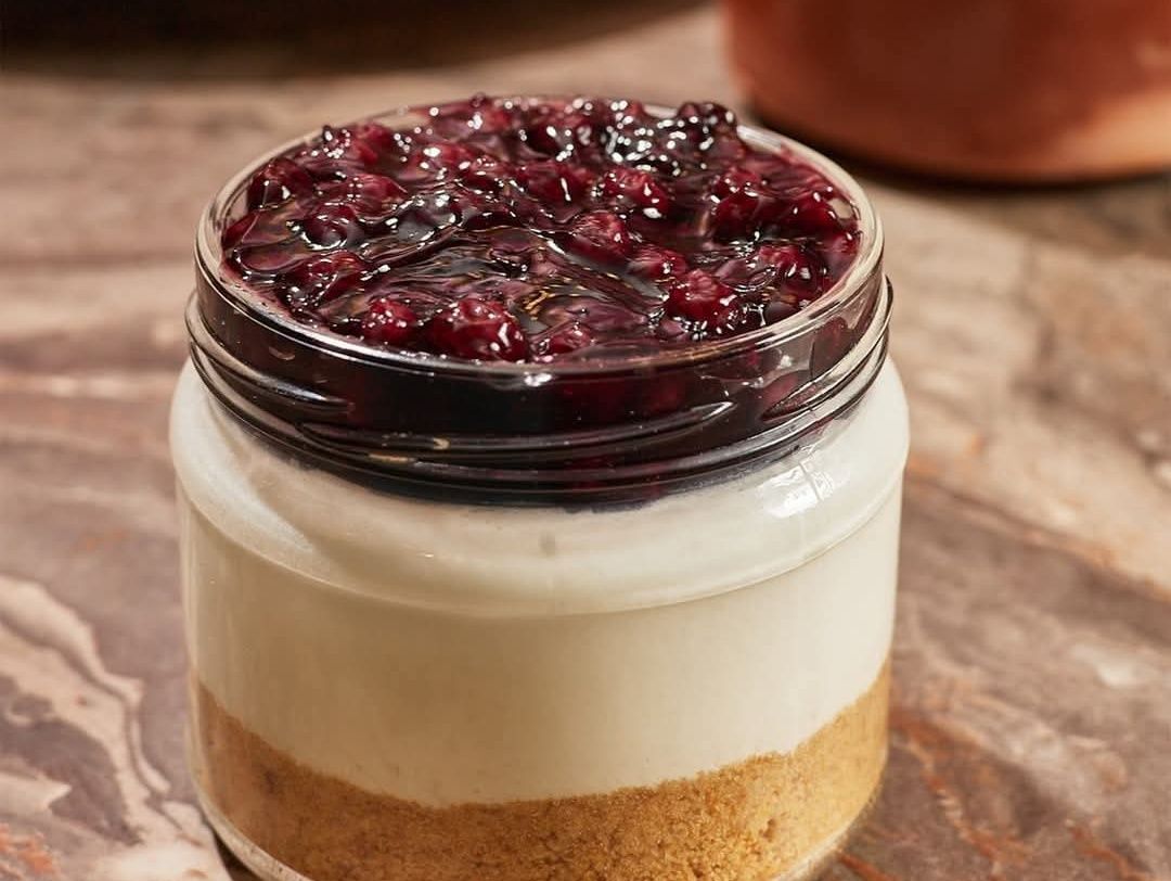 blueberry cheesecake