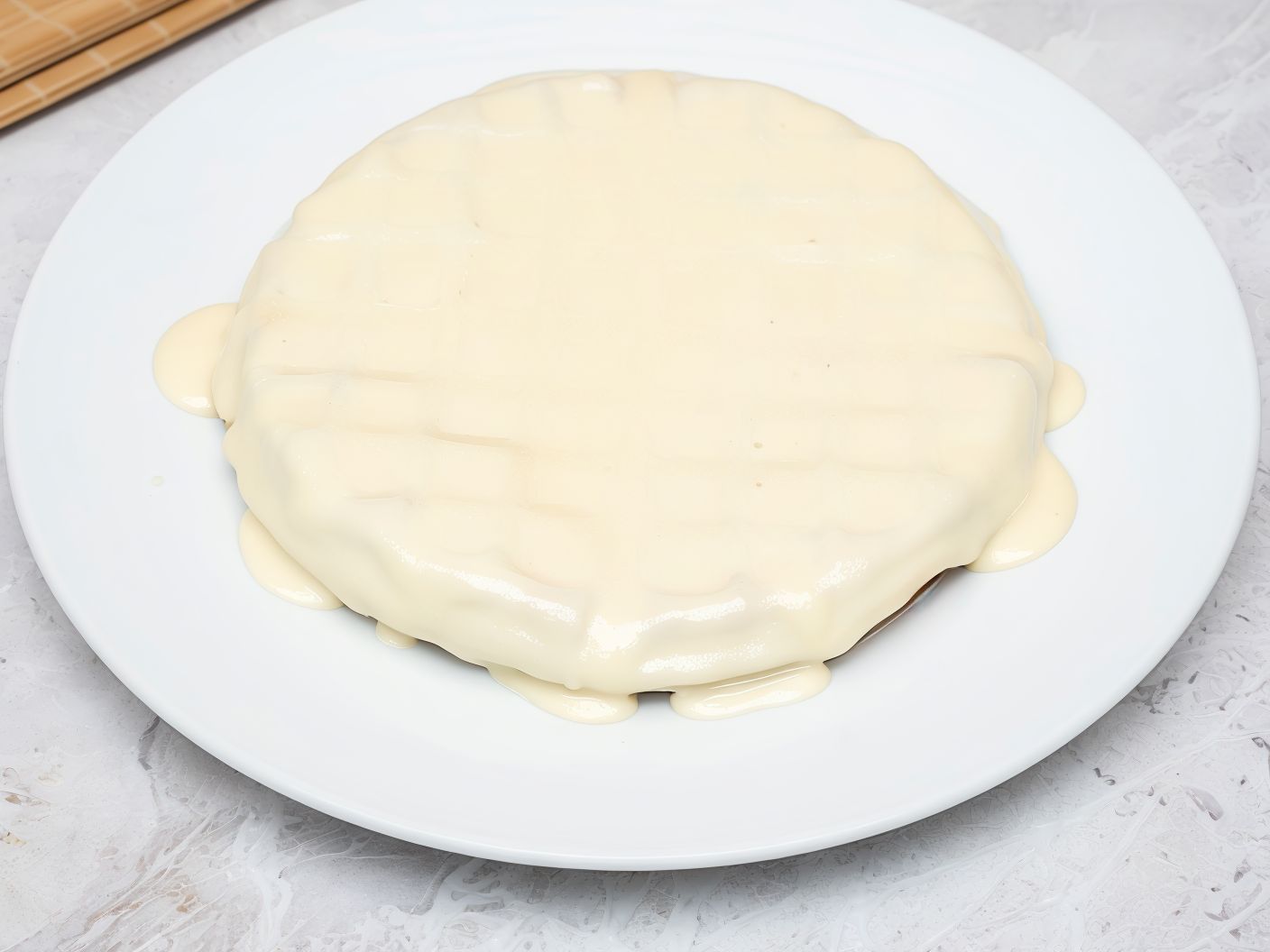 White Chocolate Waffle