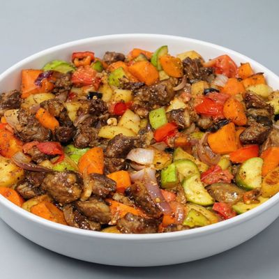 Meat With Vegetables Casserole