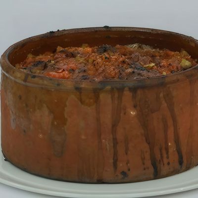 Meat With Grits Casserole