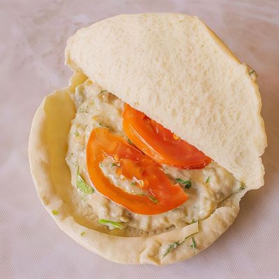 Baba Ghannoug Sandwich