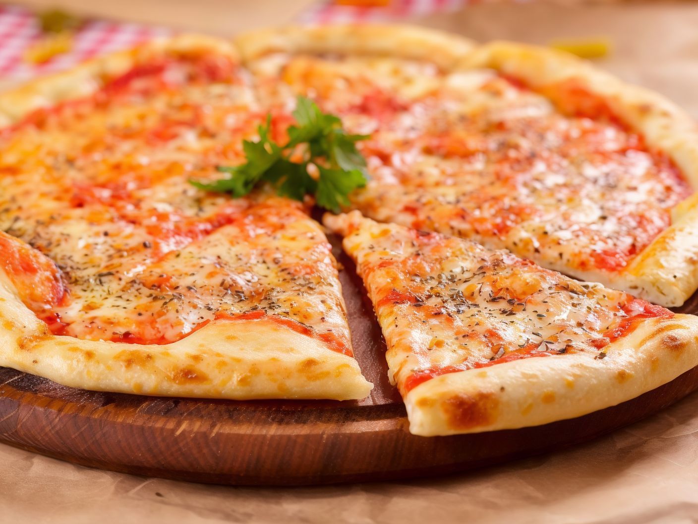 Italian cheese lovers pizza