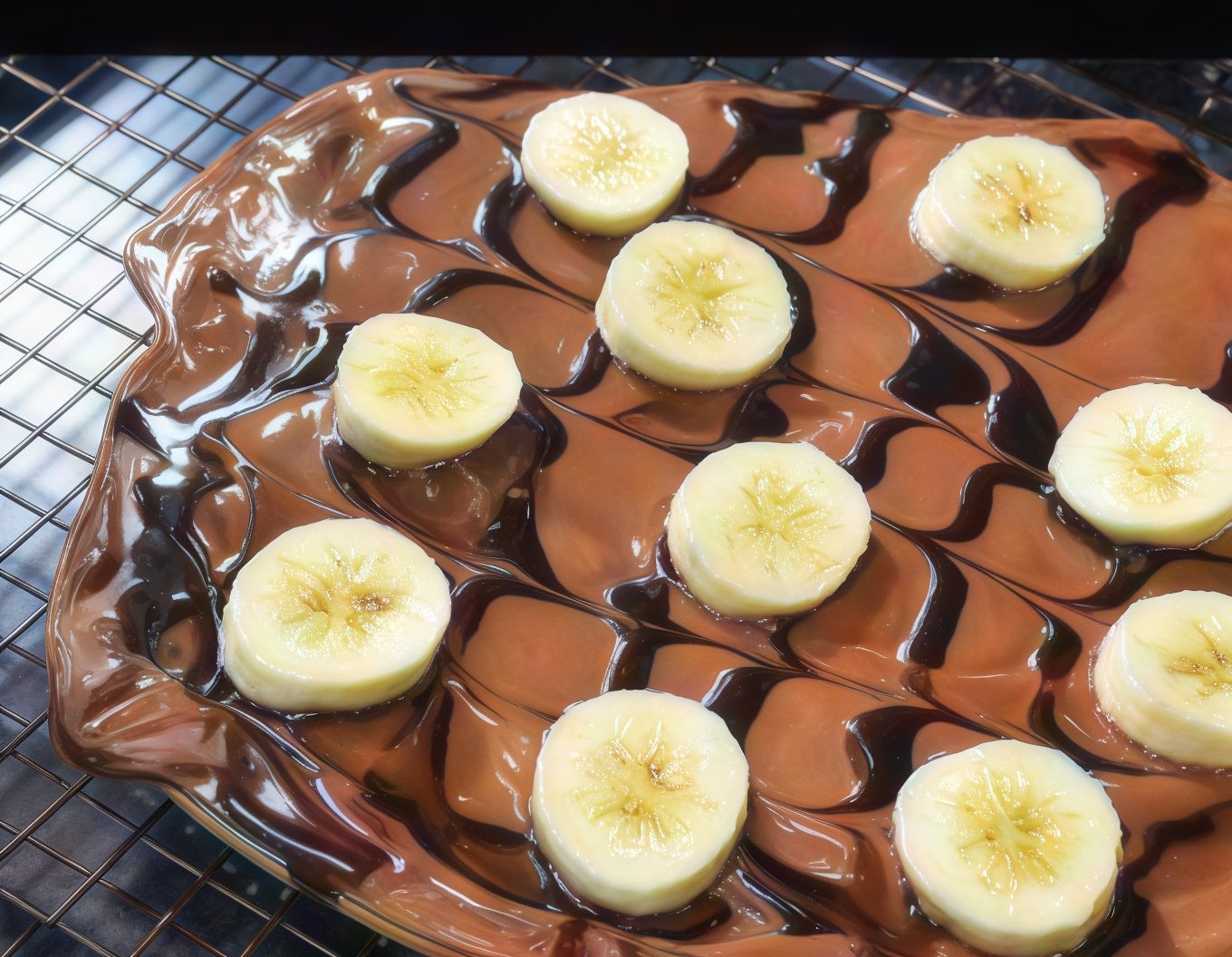 Banana Nutella Pie