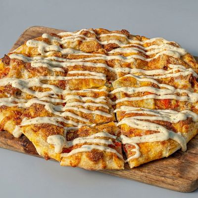Oriental Pizza Beef Burger