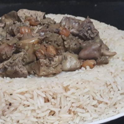 Chicken liver rice