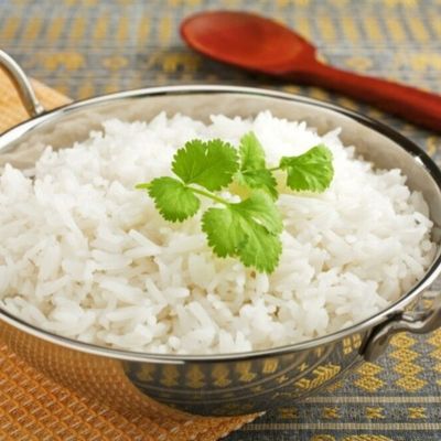 Plain rice