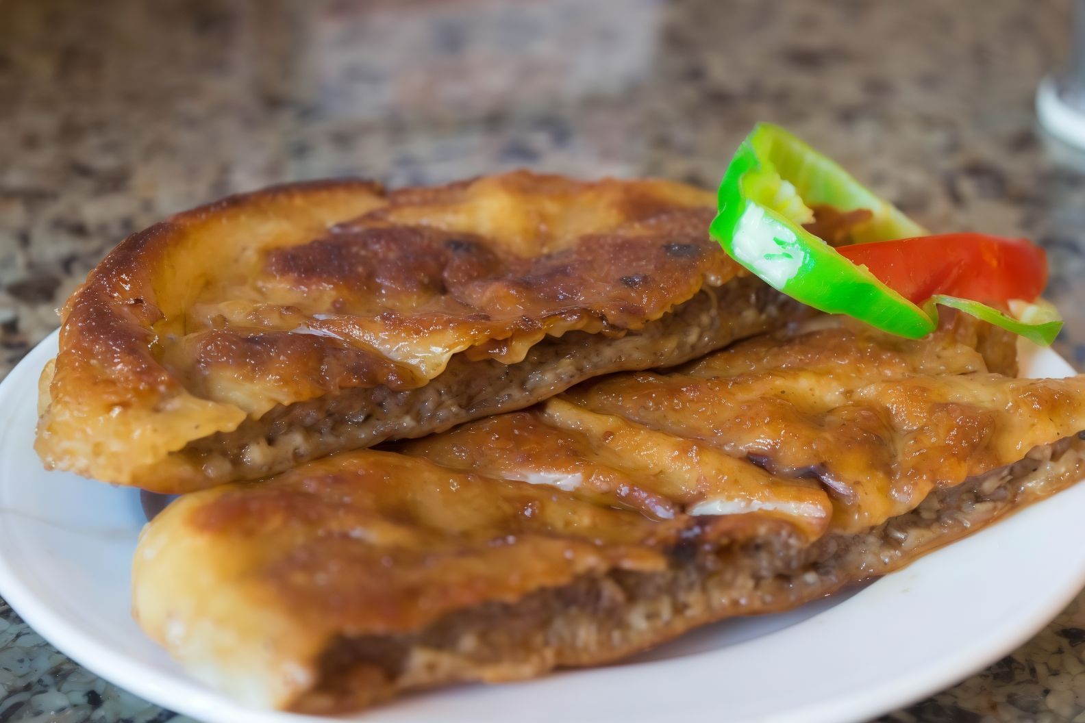 Oriental Sausage Hawawshi With Cheese