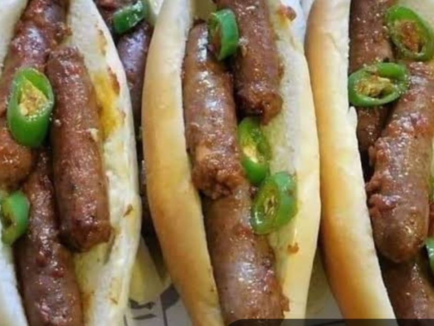 Sausage Finger Sandwich