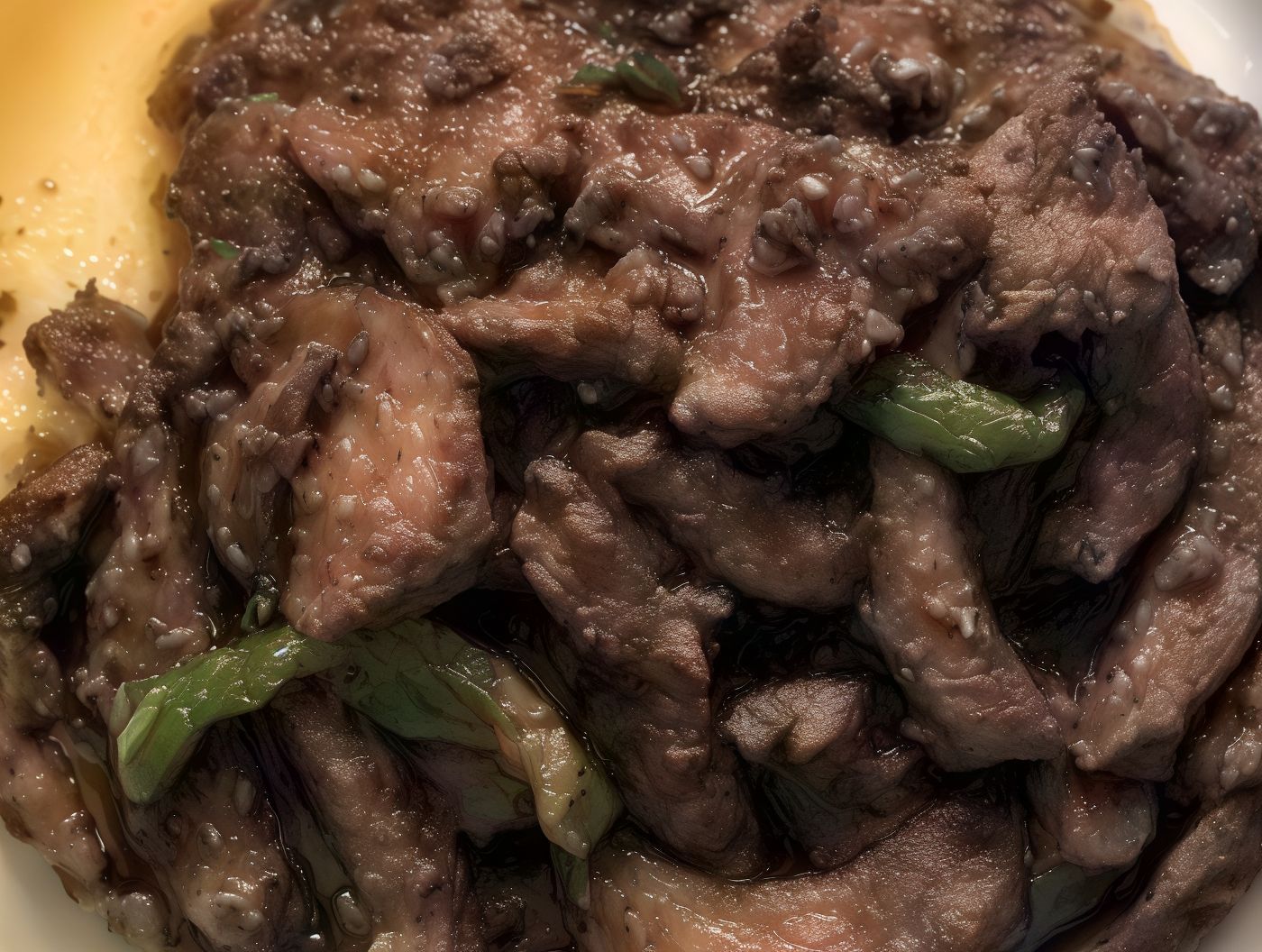 Grilled liver sandwich