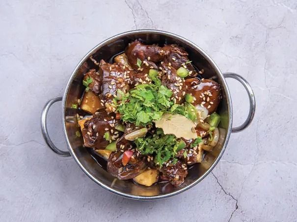 Chicken Liver With Pomegranate Molasses