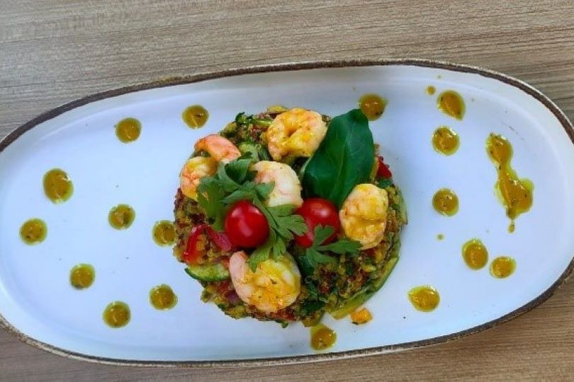 Shrimp Quinoa Bowl