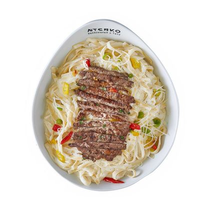 Grilled Veal Pasta