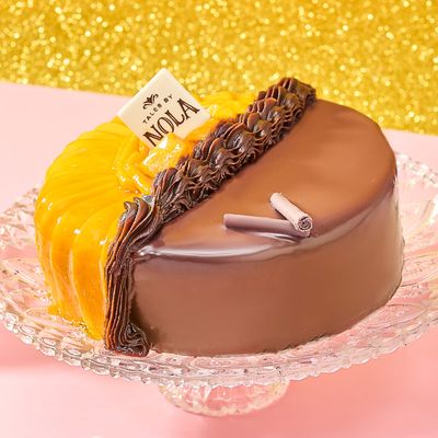 Mango Nos & Nos Small Cake