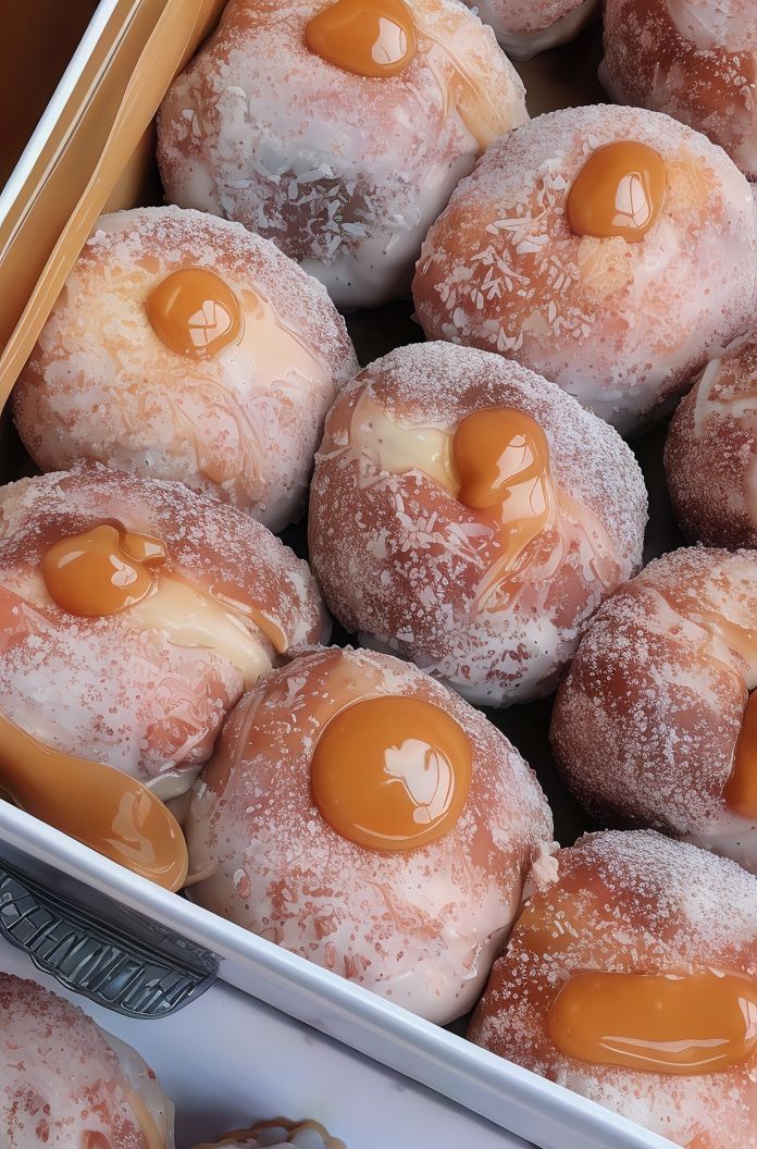 Caramel Filled Doughnut