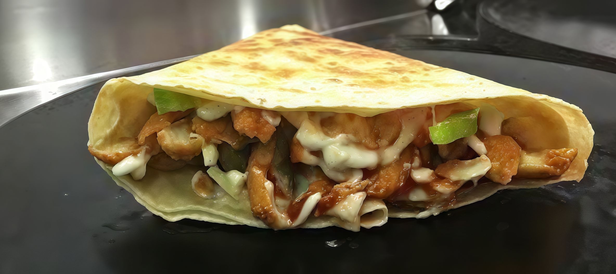 Mix Chicken Crepe