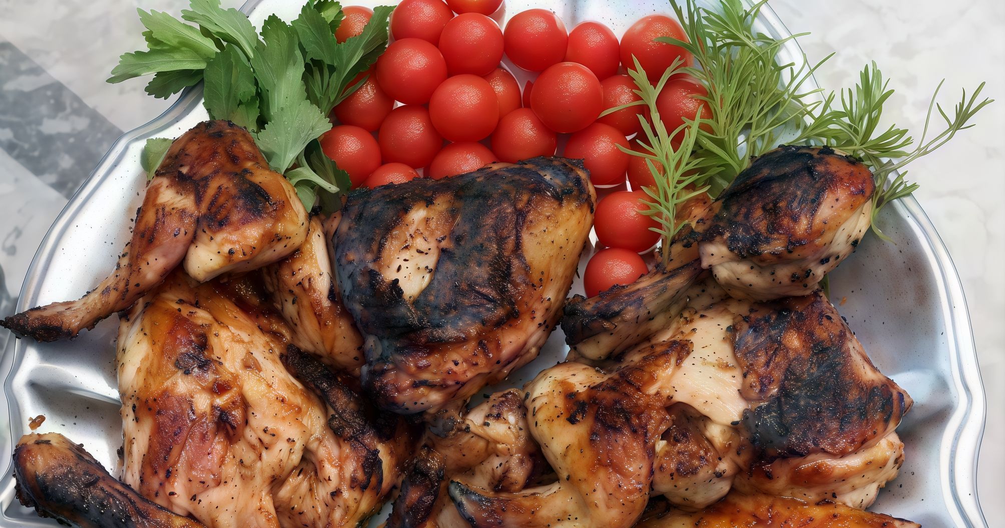 Grilled Chicken with Rice Meal