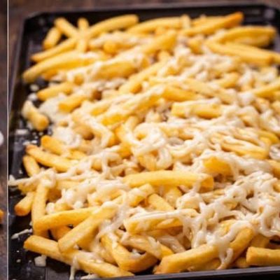 طبق بطاطس بالجبنة الموزاريلا