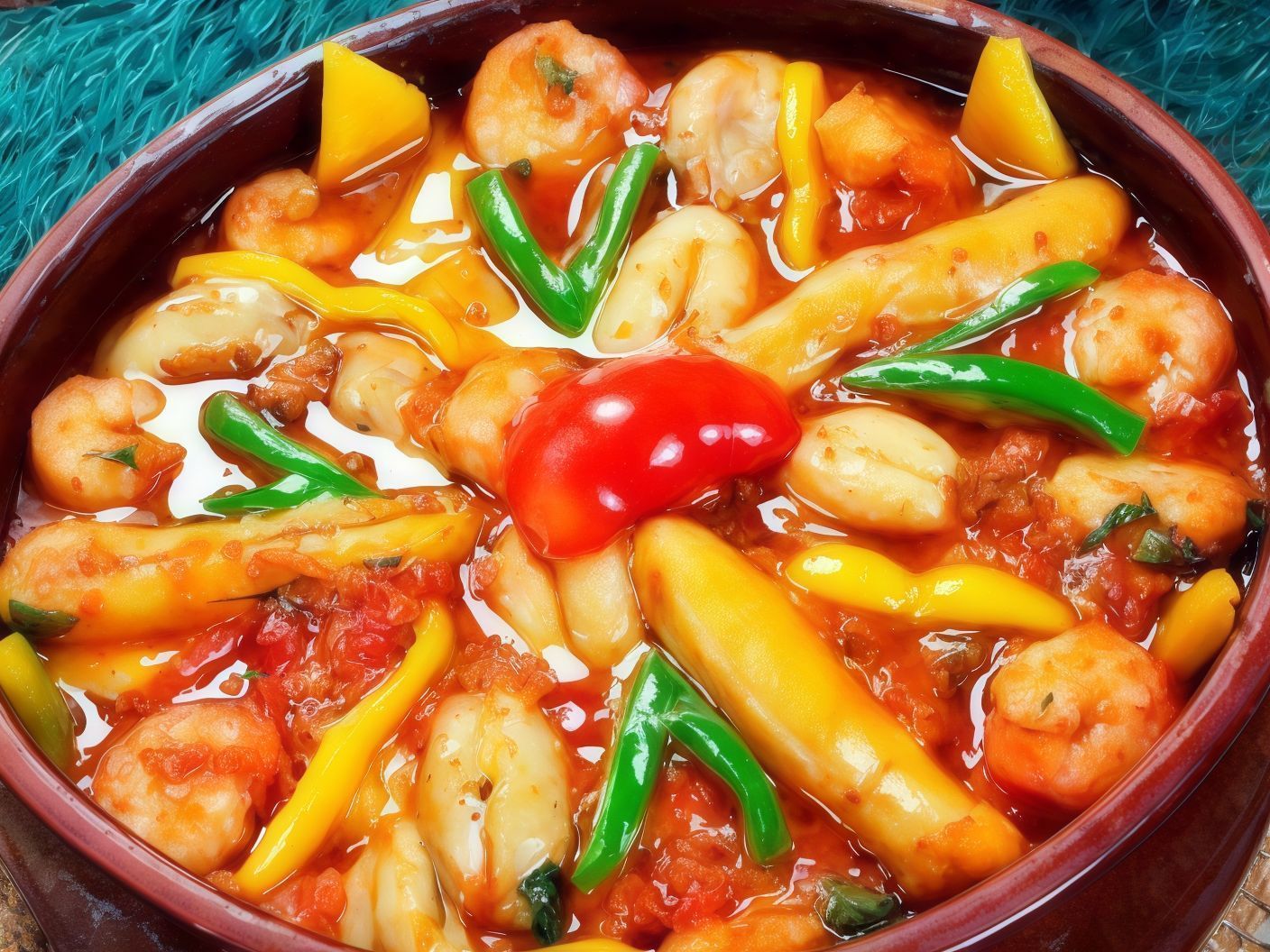 Roe Casserole With Red Sauce