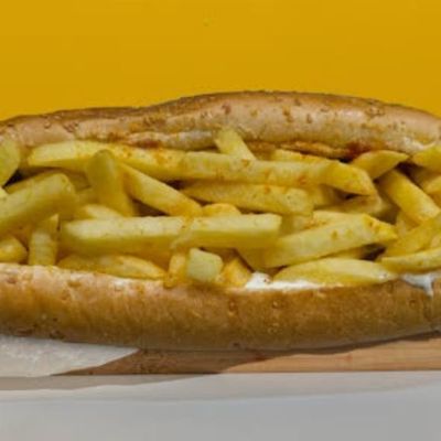 French potato sandwich