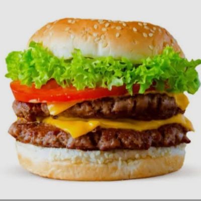 Double beef burger
