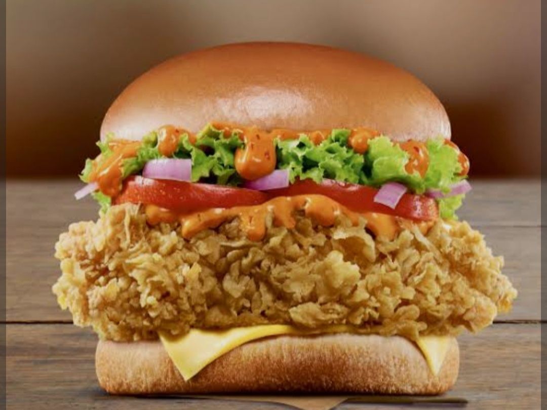 Super Crunchy Single Burger