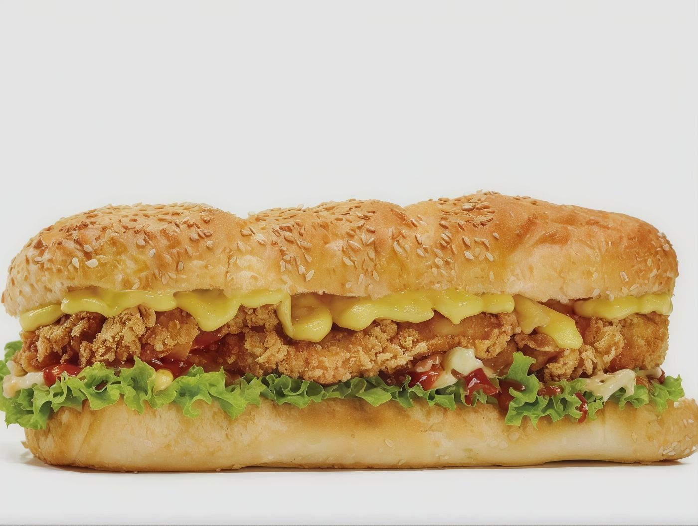 French breaded sandwich