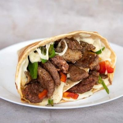 Beef Burger Crepe