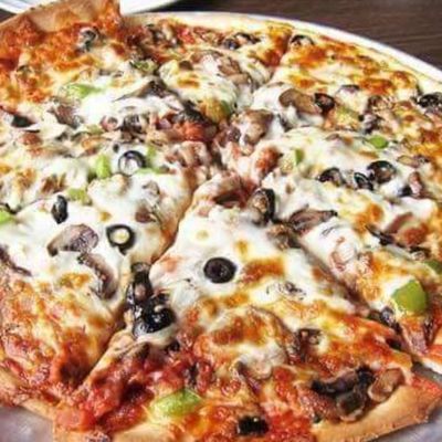 Alexandrian sausage pizza