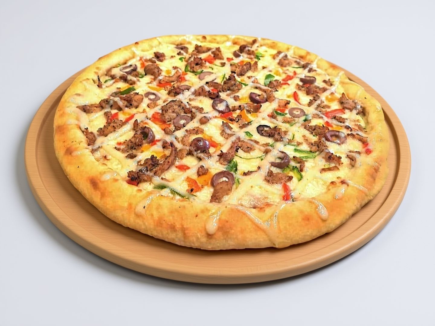 Chicken Ranch Pizza