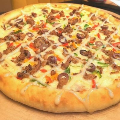 Chicken Ranch Pizza