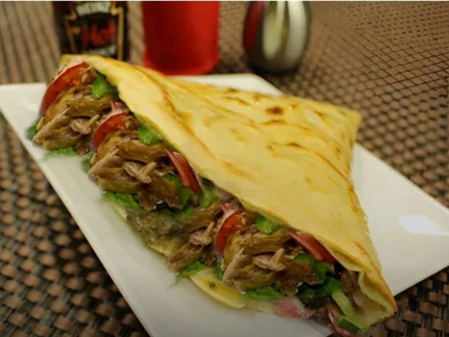 Chicken BBQ Crepe