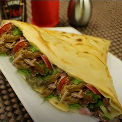 Chicken BBQ Crepe