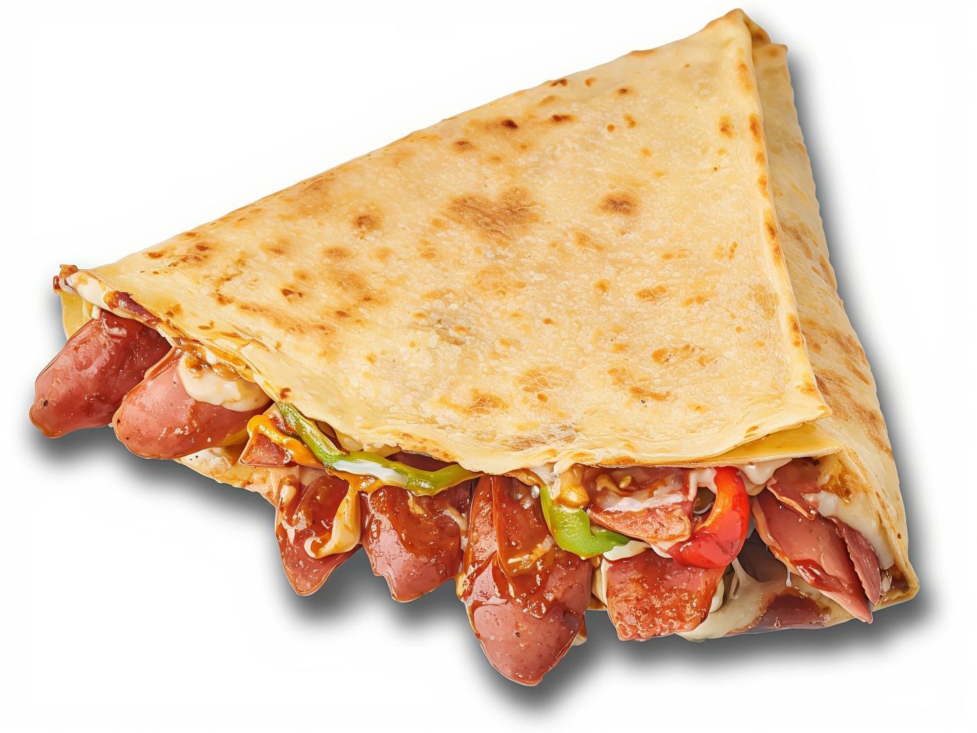 Hot Dog Crepe