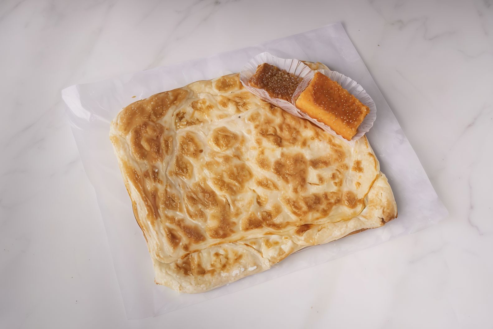 Basbousa Or Kunafa Pie