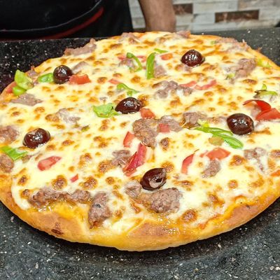 Smoked Turkey Pizza