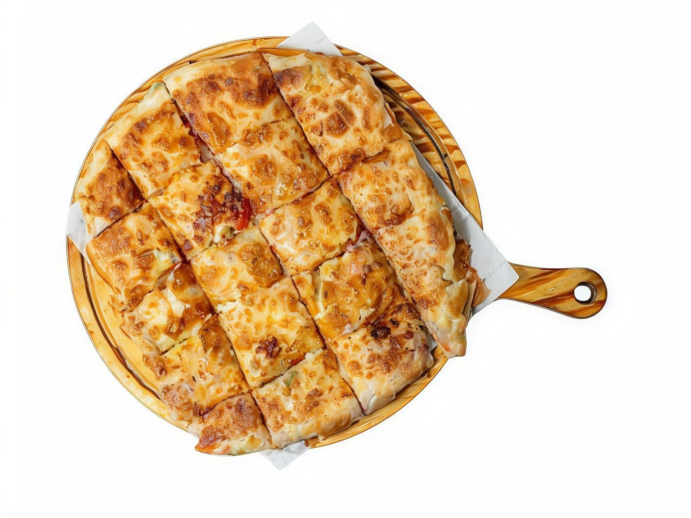 Pastrami With Mix Cheese Pie