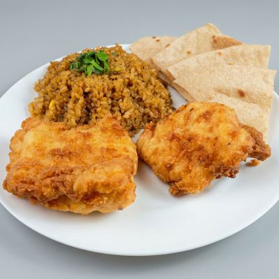 Fried Fish Fillet Meal