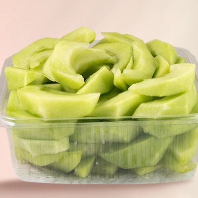 Cantaloupe Slices Plate