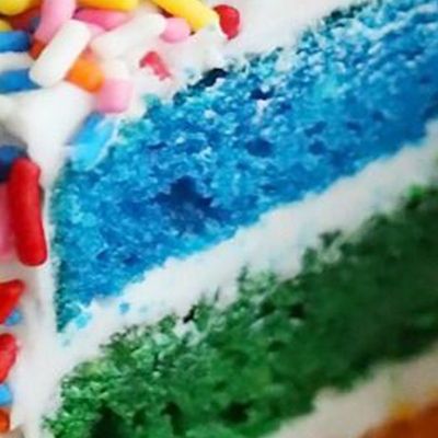 Full Rainbow Cake