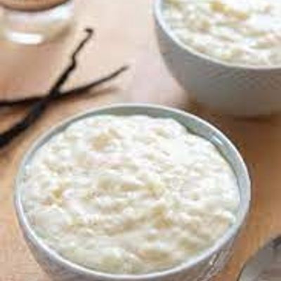 Rice Pudding With Cream